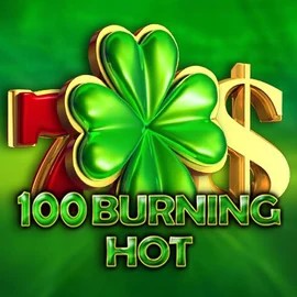 100 Burning Hot by Amusnet Interactive, showcased at pistoloo.pl – game logo