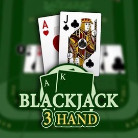 Blackjack 3H (Habanero) logo by Habanero at Pistolo Casino