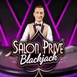 Blackjack Salon Privé online game logo by Ezugi on pistoloo.pl