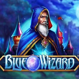 Blue Wizard slot logo by Quickspin at Pistolo CasinoBlue Wizard