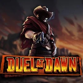 Duel At Dawn logo – Slots by Hacksaw Gaming at Pistolo Casino