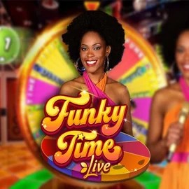 Funky Time logo by Evolution at Pistolo Casino