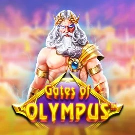 Gates of Olympus slot logo by Pragmatic Play at Pistolo CasinoGates of Olympus