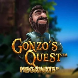 Gonzo's Quest Megaways slot logo by Red Tiger Gaming at Pistolo CasinoGonzo's Quest Megaways