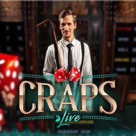 Live Craps slot icon by Evolution, available at Pistolo Casino