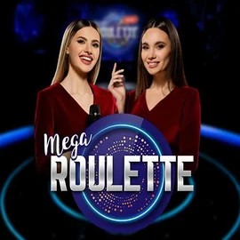 Mega Roulette logo – Live Casino by Pragmatic Play at Pistolo Casino