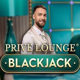 Official Live Casino logo: Privé Lounge Blackjack by Pragmatic Play at Pistolo Casino
