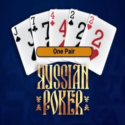 Russian Poker casino game by OneTouch Games – featured logo at Pistolo Casino